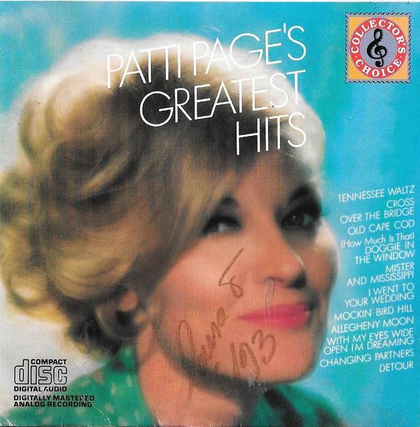 

CD PATTI PAGE - Greatest Hits CK9326 Columbia 1990 US Pop Used