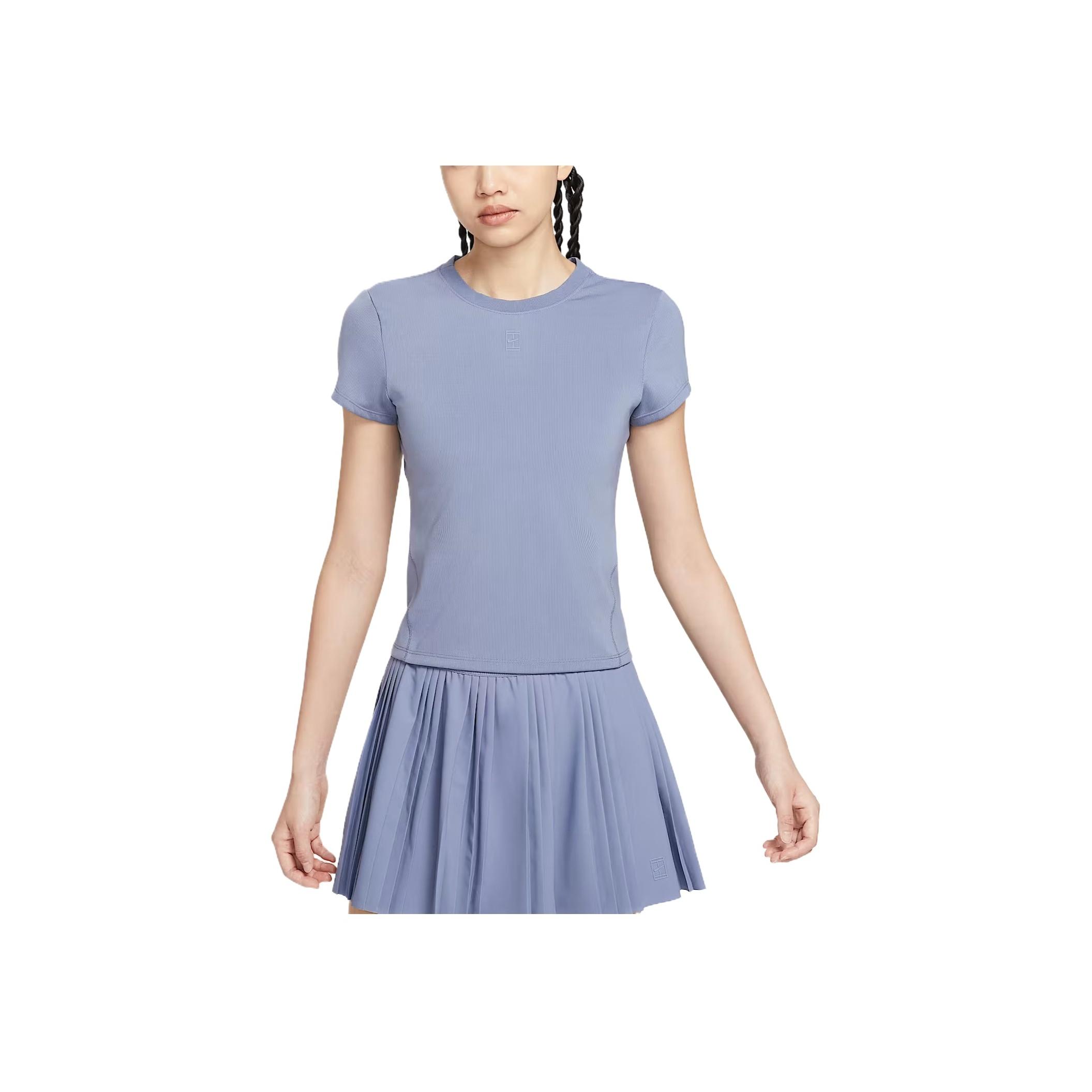 

Nike Court Advantage Dri-FIT Стильная Простая Универсальная Быстросохнущая Теннисная Футболка Женские топы HQ2995-499 XL