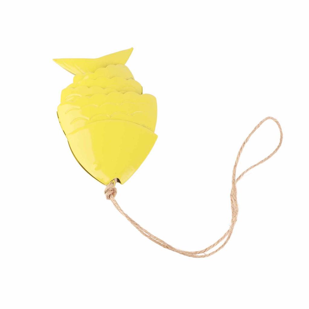 Campanelli Eolici Colorati a Forma di Pesci Koi Artigianato in Metallo Decorazioni da Appendere all'Esterno Sottotetto Campanello Eolico a Forma di Pesce