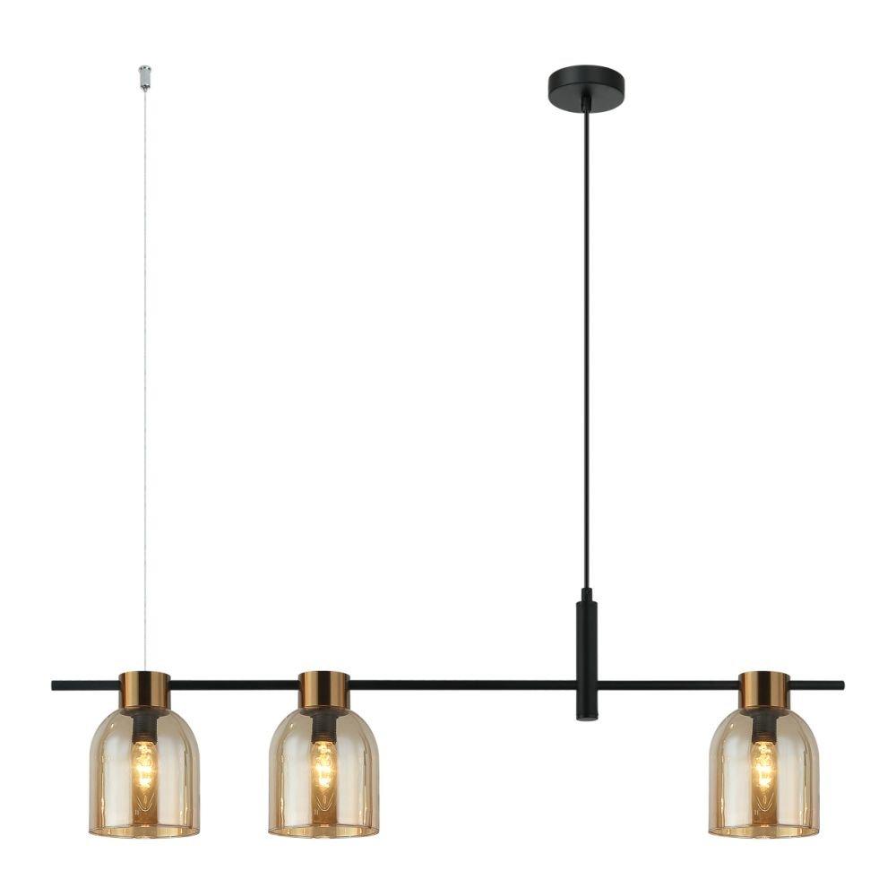Lampa wisząca SERVIO PND-66892-3-BK-AMB Italux