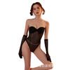Sexy Lingerie Sexy Temptation Onesie Women Open Crotch Passion Perspective Hot Slim Fit