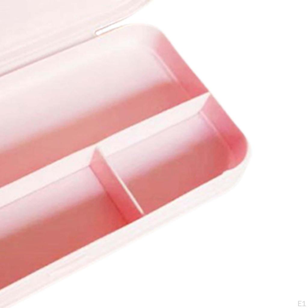 Pencil Box Large Capacity Stackable for Kids, Lightweight Office Supplies, Crayon Portable