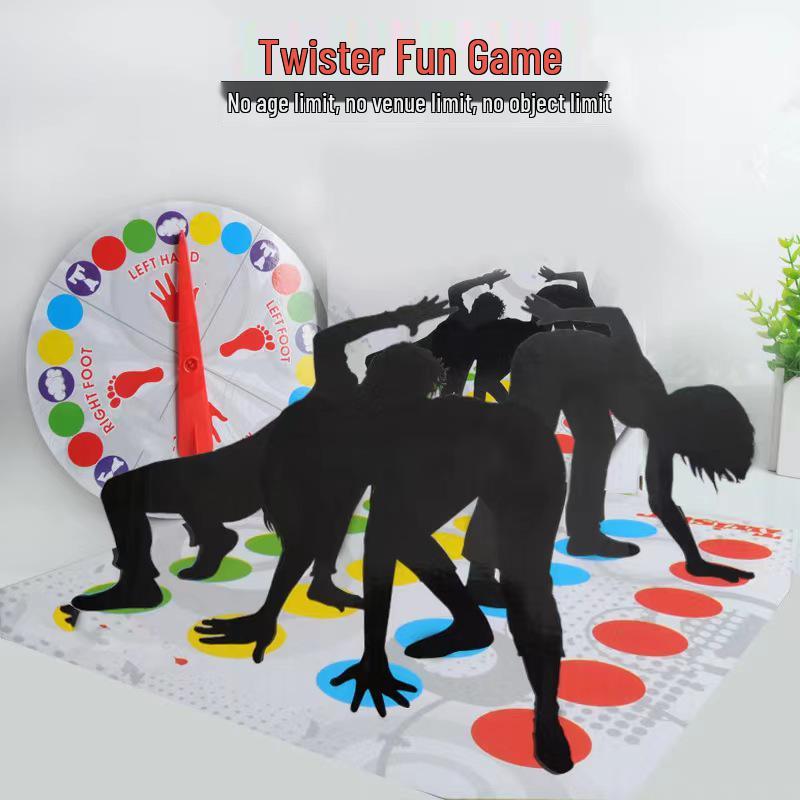 Multiplayer Balance Game Mat for Family and Parties
