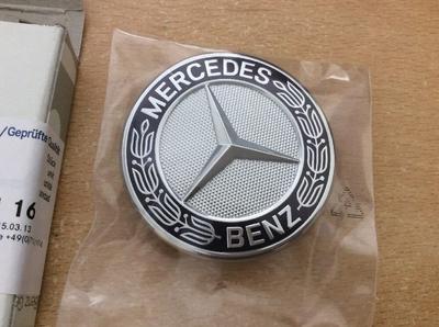 Genuine Laurel Wreath Engine Hood Emblem 2188170116