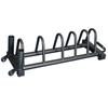 Multi-functional Movable Barbell Plate & Bar Rack with Wheels
