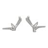 Motorcycle Rear Passenger Foot Pegs Bracket Set For Honda CB500F CBR500R 2016-2025 CB500 Hornet 2024-2025