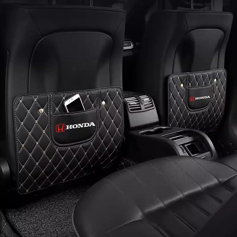 2Ps Car Seat Anti Fouling Pads Chair Protective Mats For Honda Civic Accord Fit Jazz Pilot CRV Odyssey Passport City Shuttle HRV