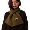 2026 Winter Knitted Wool Scarf Women Men Solid Color Long Wrap Warm Cozy Neckwear Korean Style 30cm Wide