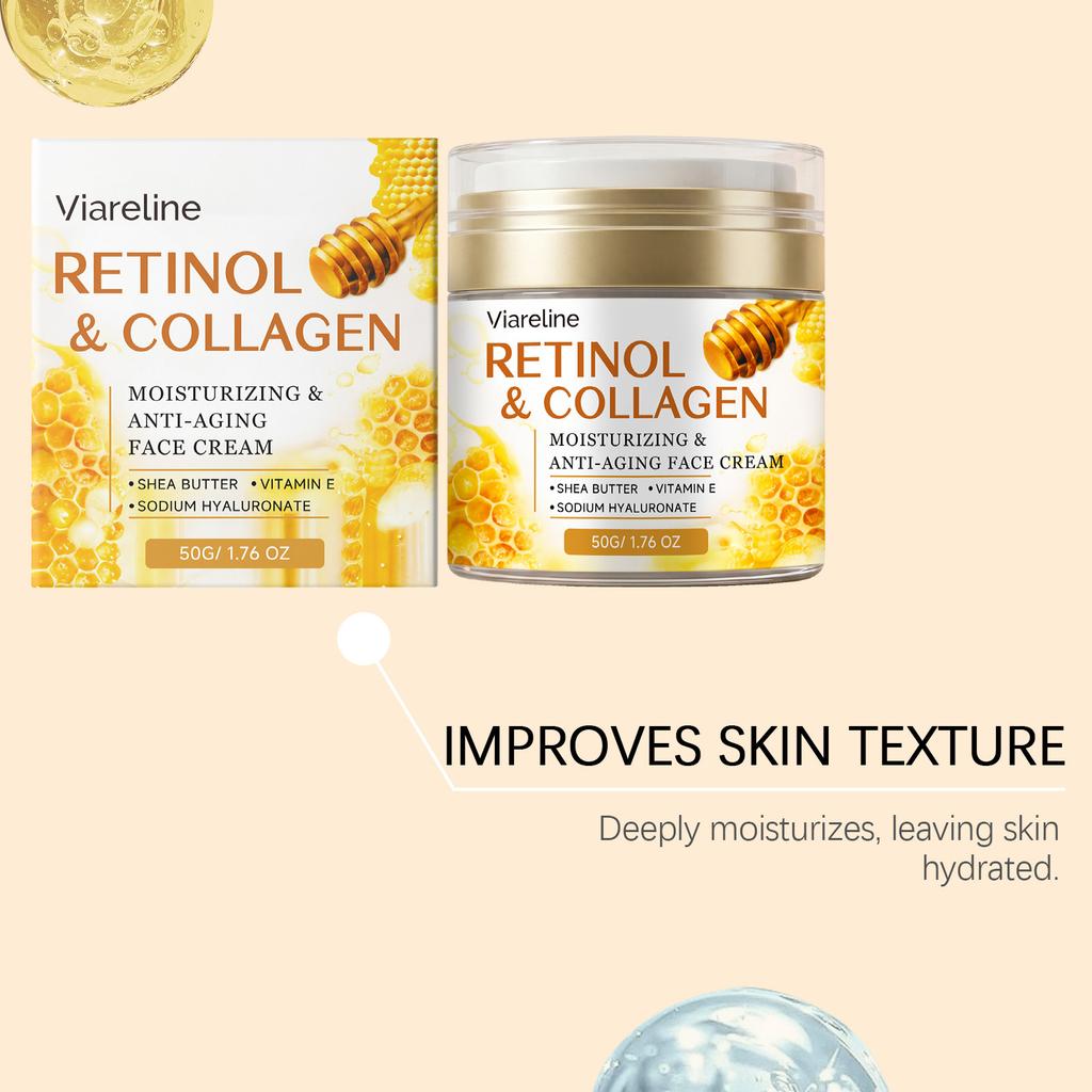 Crema Viso Idratante al Retinolo