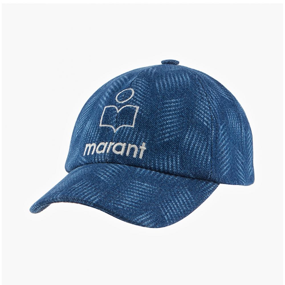 Isabelle Marant Cq001xhb A3c04j 30bu Tyron Tyron Logo Embroidery Ball Cap