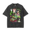 157. Gewaschenes T-Shirt MaoMao THE Apothecary Diaries JINSHI Anime Gewaschene T-Shirts Heilmittel Medizin Cartoon T-Shirt Herren Damen Kleidung Mode T-Shirt Oversize