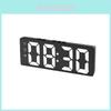 Digital Lcd Alarm Clock With Temperature Display And Night Light For Study And Bedroom Use