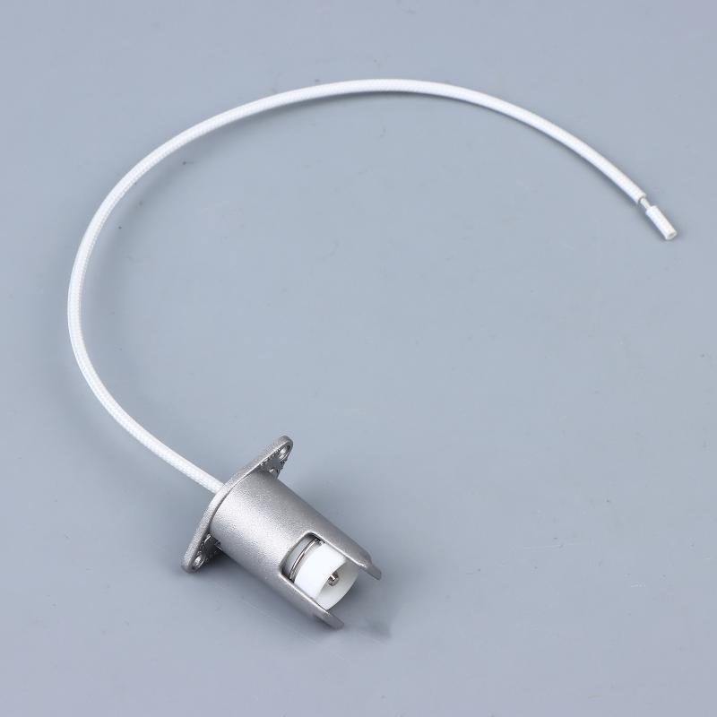 Metal Chandelier Lamp Holder Aging Metal Fittings R7S Lamp Holder Lamp Holder Iodine Tungsten Lamp Top Ceramic Lamp Holder