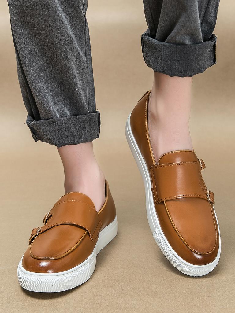 Trendy Designer Style Men's Casual Shoes Versatile Comfort Slip-on Loafers Party Driving Outdoor Travel Shoes Plus Size 46 New
