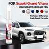 For Suzuki Grand Vitara 1988-2025 TA TD FT HT JT AA Paint Repair Pen Touch Up Scratch Remover DIY Auto Accessories Black White