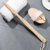 Bath Brush Long Handle Rich Bubbles Soft Bristles Fast Drying Detachable Handle Body Brush Bathing Tool