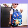Entzückender Cartoon-Nylon-Kindergartenrucksack Stylische Unisex-Kleinkindtasche