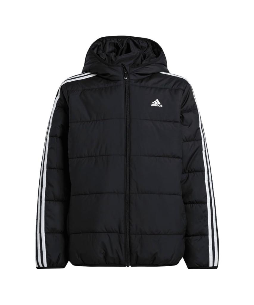 Jachetă matlasată Adidas Essentials JTH12 J130 Copii 3-Stripes Negru/Alb (IV9512)