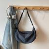 Nylon Plaid Shoulder Bag With Zipper Closure For Casual Daily Use