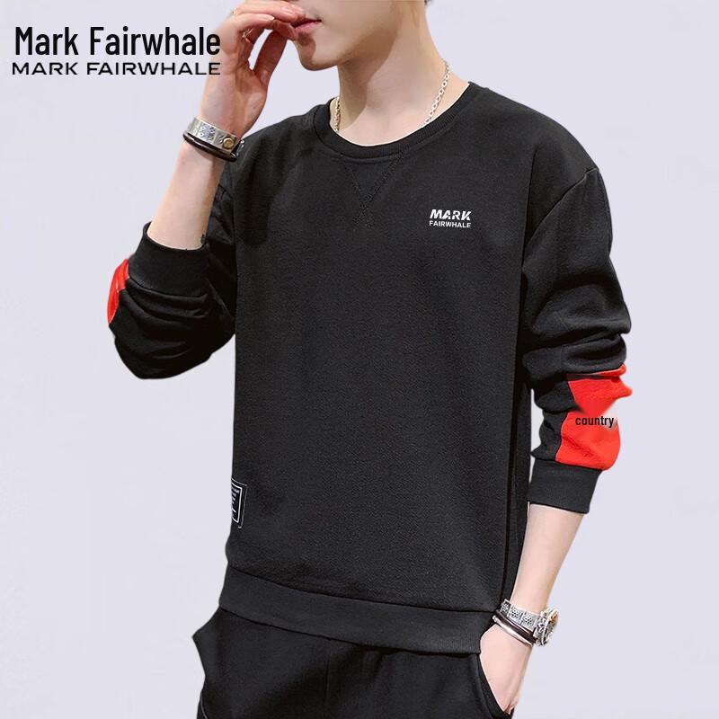 Mark Fairwhale Men's Long Sleeve Round Neck Sweatshirt