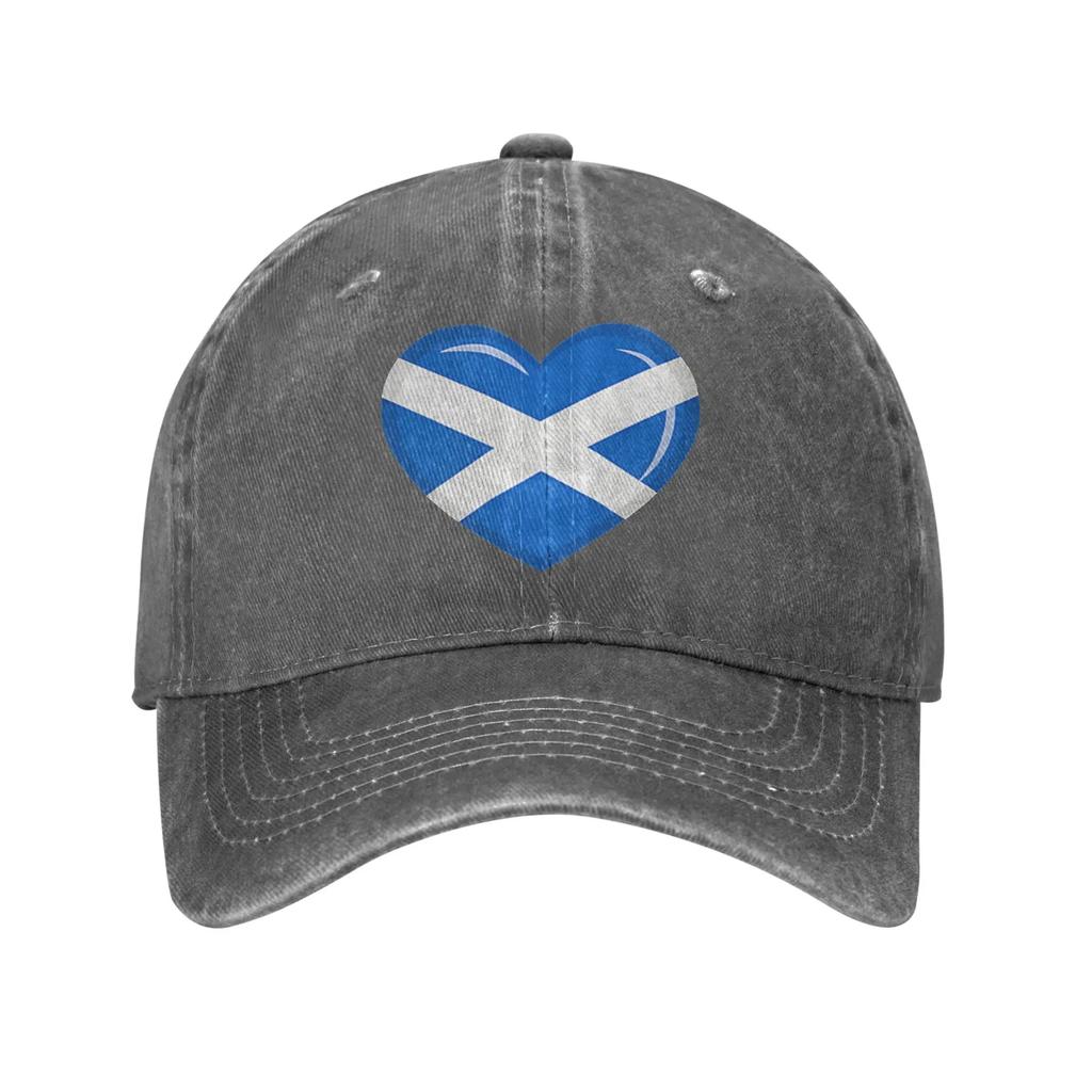 Scotland Scottish Flag Baseball Cap Vintage Distressed Washed Snapback Cap Men Women Summer Unstructured Soft Hats Cap