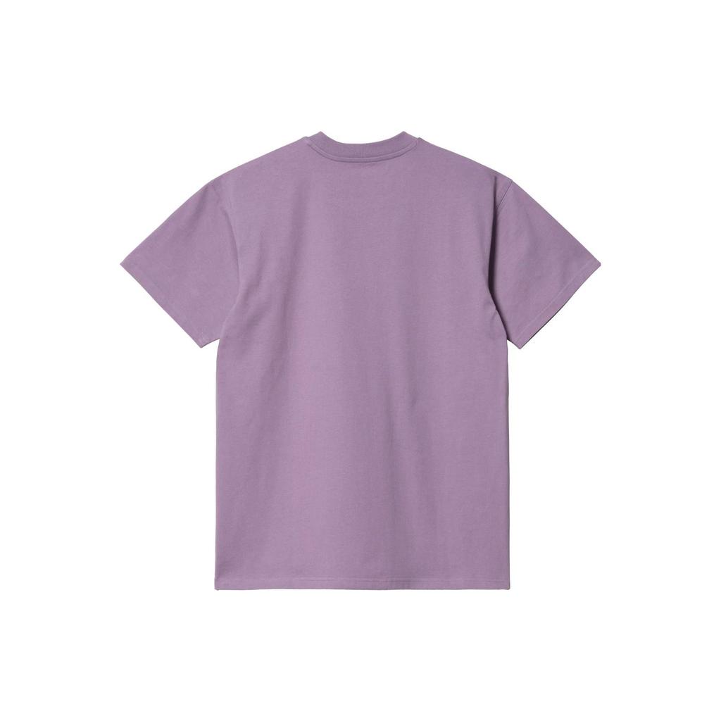 Carhartt WIP SS23 Solid Color Crew Neck Short Sleeve T-Shirt Unisex Tops Purple I029956-1CW-XX