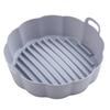 Air Fryer Liner Silicone Baking Tray High Temperature Resistant Pizza Pan Air Fryer Basket Accessory