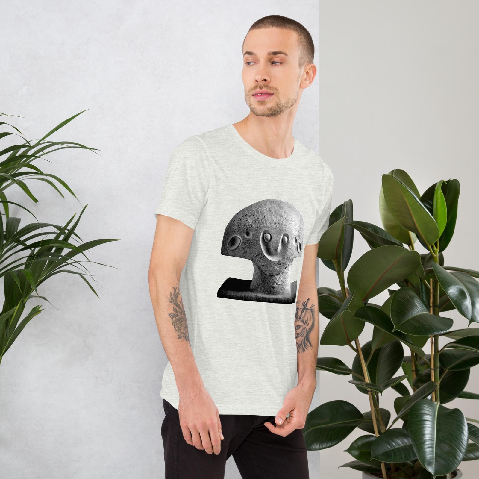Unisex sculpture T-shirt Lunigiana STELE M