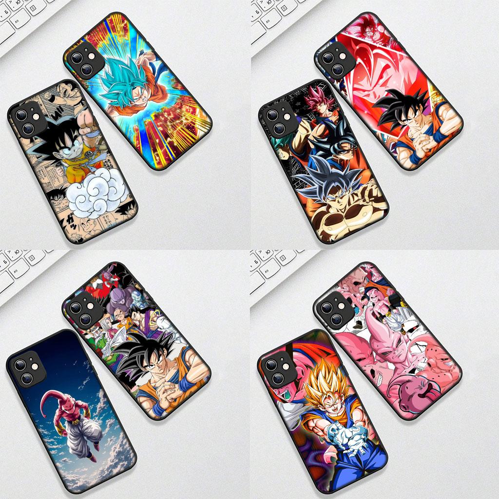 Gokus Majin Buu Dragons Balls Super Casing Phone Cover for Apple iPhone 16 15 14 11 Pro Max 7 8 Plus SE2 SE3 SE 2022 2020 Case