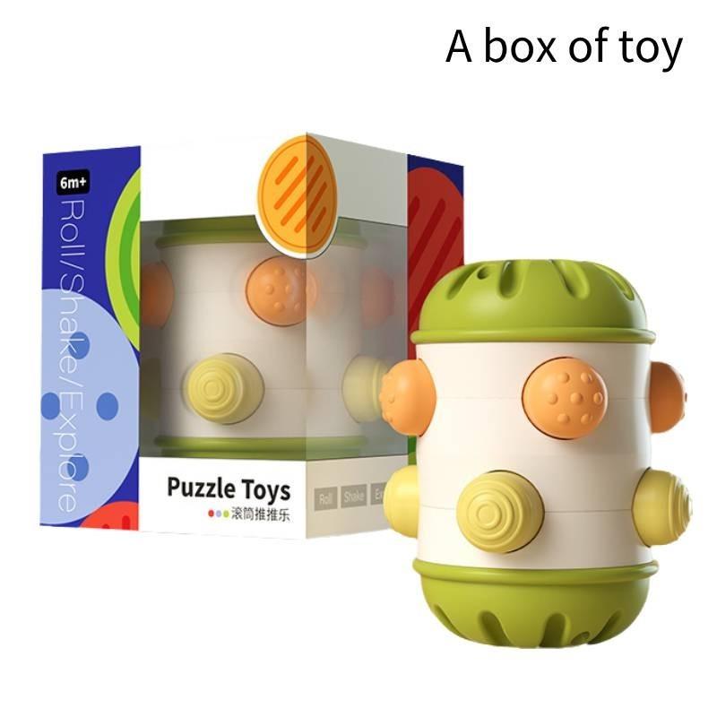 Engaging Early Development Baby Toy Fun Push Rolling Drum Educational Rattle