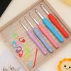 Crochet Hook Set Stitching Markers Knitting Needle Knitting Markers Large Eye Sewing Needle Knitting Accessories