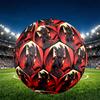How To Train Your Dragon Print Size 5 Soccer Ball, PU Wear Resistant Football for Match Training and Daily Practice, Birthday Gift for Soccer Fans