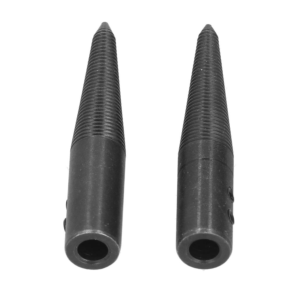 3 PCS Tapered Spindle Adapter Left and Right Polishing Shaft  Bench Grinder Polishing and Buffing (