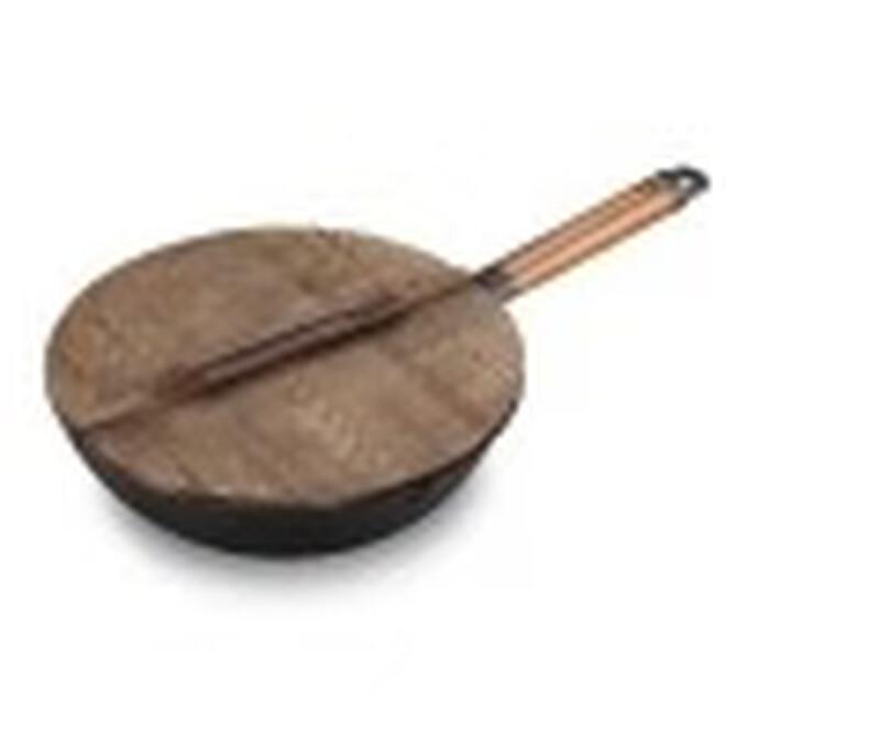 Sanhe 0-Coating Non-Stick Cast Iron Wok