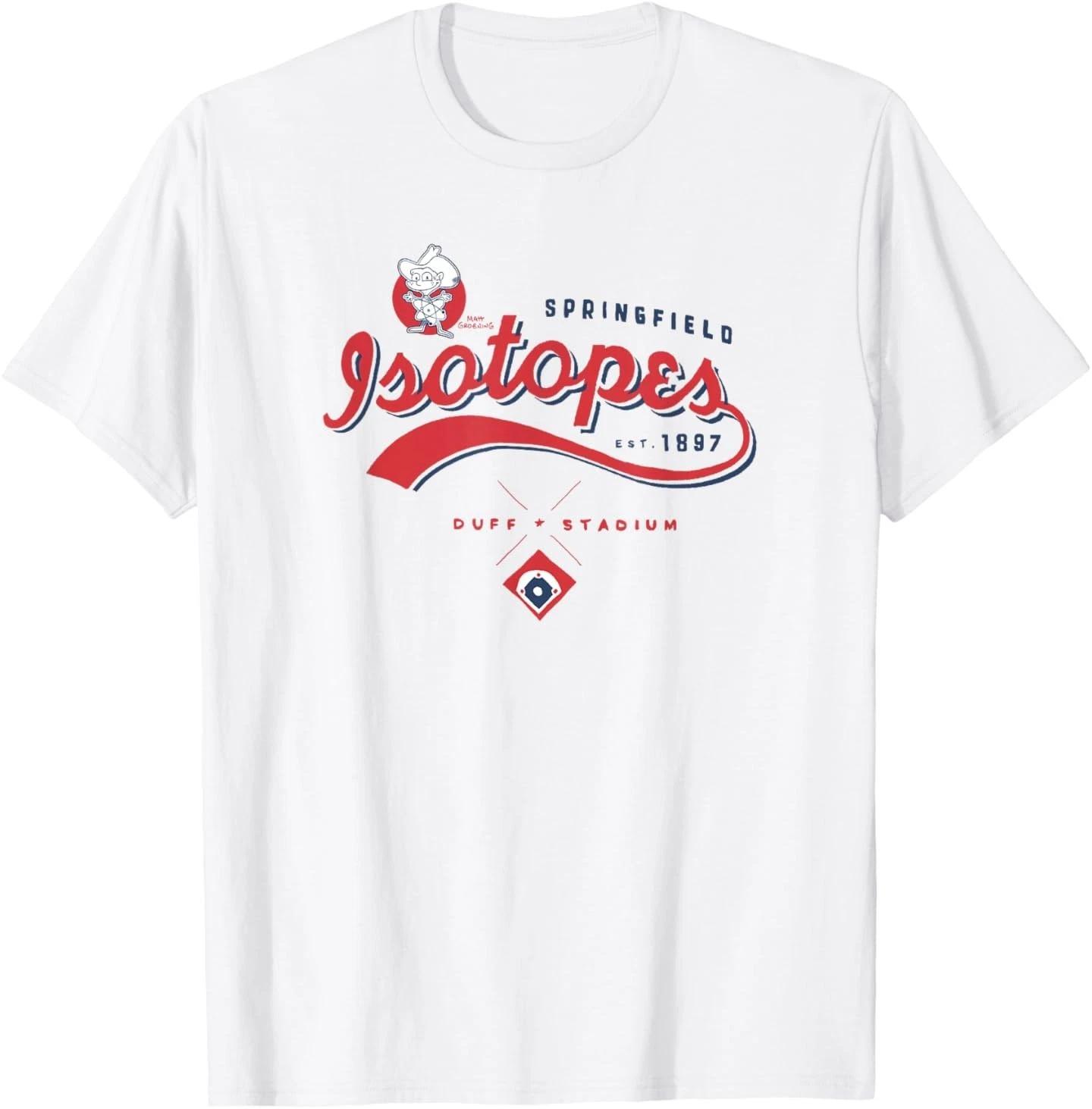 The Simpsons Springfield Isotopes Duff Stadium Logo T-Shirt 3XL