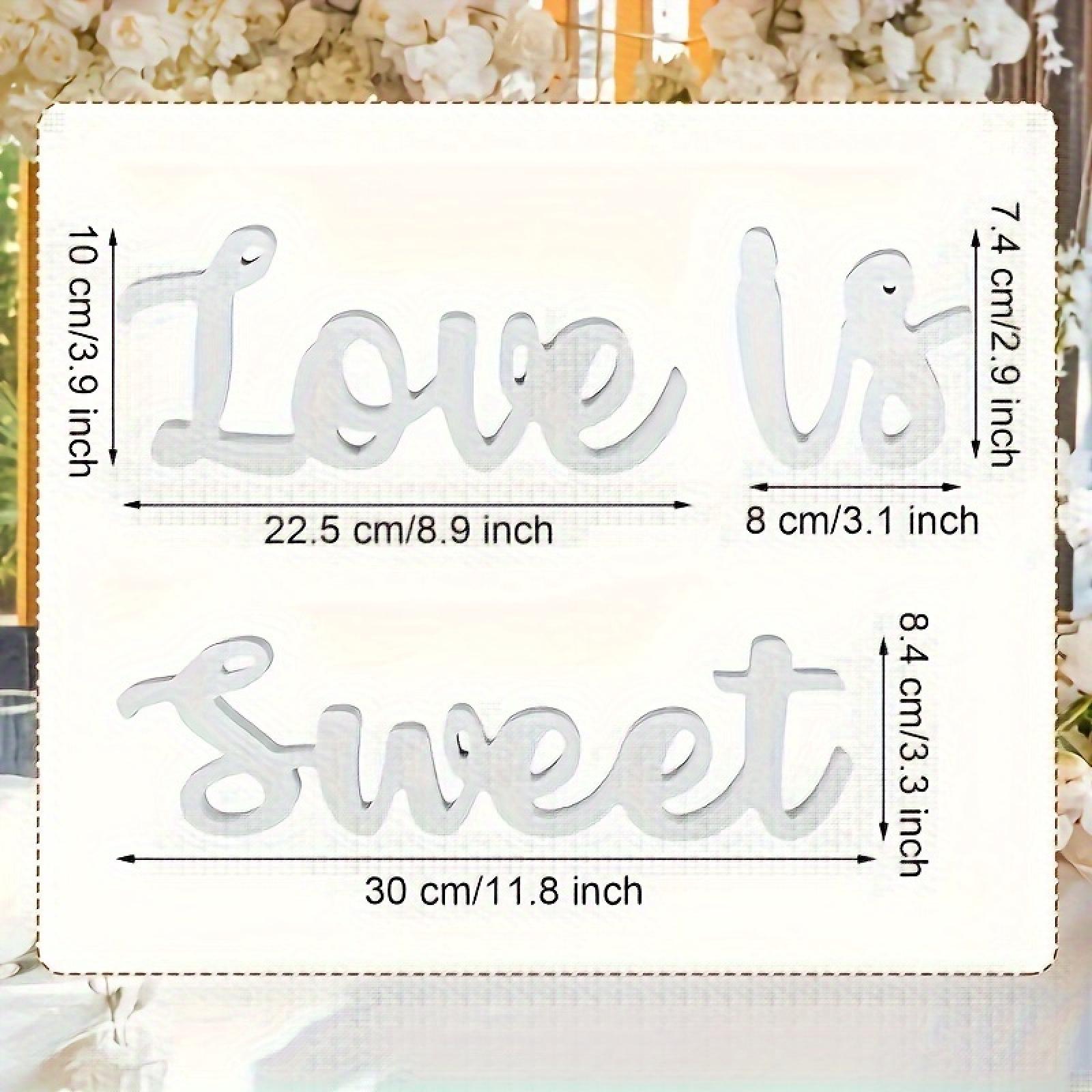 

Top-Selling 3-Piece Dessert Table Decor Set - Ideal for Engagements & Weddings белый