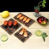 Vintage Bambus Sushi Schale Bambuszaun Platte Japanischer Koreanischer Stil Sashimi Küche Sushi Boote Kreative Präsentation Servierplatte