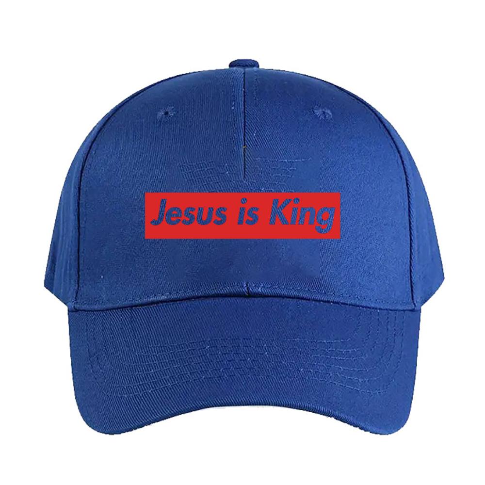 Jesus Is King Cap Summer Woman Man Adult Hat Fashion Casual Adjustable Printed Baseball Caps Trucker Cap
