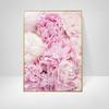 Pink Peony Canvas Painting Poster and Print Flower Letter Quote Nordic Wall Art Floral Picture Bedroom Decor Home Decoration Art
