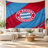 Nástěnná tapiserie Bayern Mnichov, Nástěnný závěs z měkké látky, Dekorativní pozadí pro ložnici, Domácí nástěnné umění