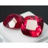 Natural Red Ruby Cushion Cut 16 Ct CERTIFIED Loose Gemstone Pair A-2183jhvjlh