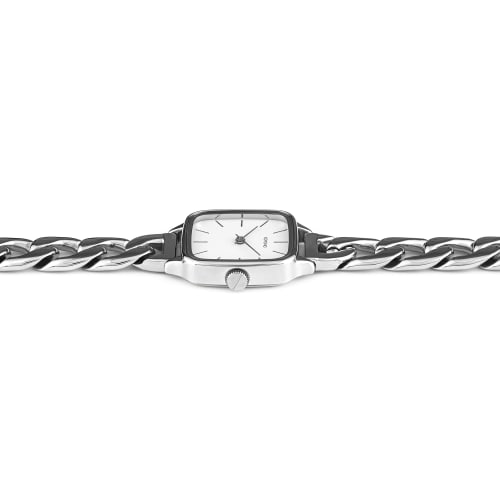 Authorized Dealer: KOMONO Women's Watch KOM-W4269 KATE Revolt Silver/White