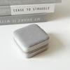 Elegant Flocking Cloth Jewelry Box - Portable Storage for Rings, Necklaces, Earrings with Zipper