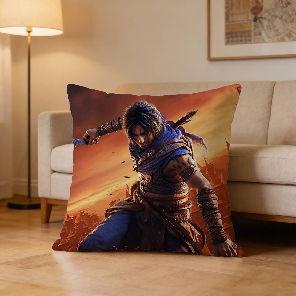 game PPrince of pPersiaS Pillow Case Pattern Printed Pillowcase For Living Room Sofa Cushion Cover