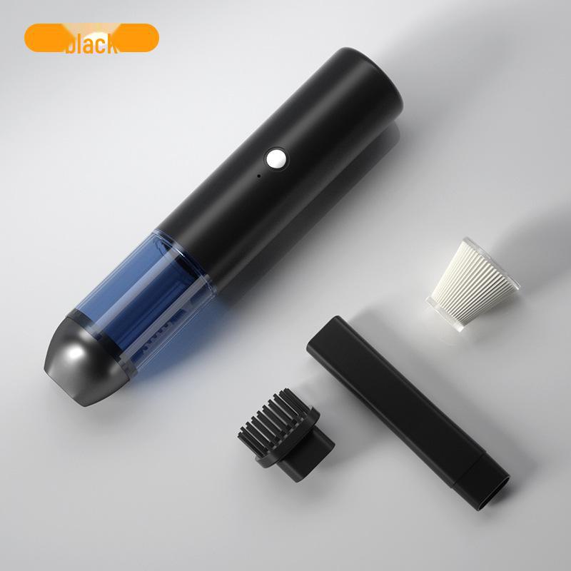 Compact Rechargeable Handheld Wet/Dry Car Vacuum Cleaner with Powerful Suction
