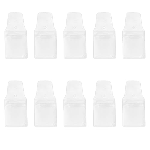 

Чехол для резинового ремешка ChasCoCo, чехол для амулета, сумка для амулета, чехол для амулета, 5,2 x 6,5 см, набор из 20 шт., прозрачный, чехол для амулета, чехол для амулета, держатель для ключей, S