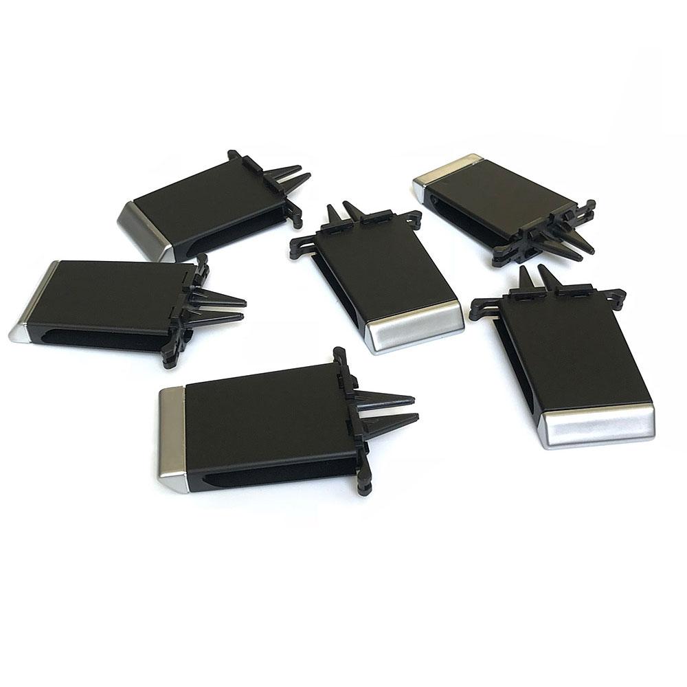 Hinten Klimaanlage AC Vent Grille Outlet Sliders Tab Clips Reparatur Kit Für Maserati Ghibli 2014 2015 2016 2017