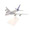 16 cm A380 Originalmodell Legeringsfly 1:400 Skala Metall Flymodell Støpt Fly Luftfart Samleobjekter Leketøy For Gutter