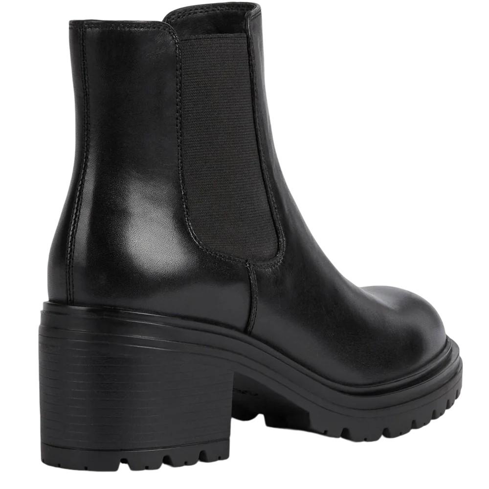 Geox Damen/Damen Damiana Lackleder Stiefeletten