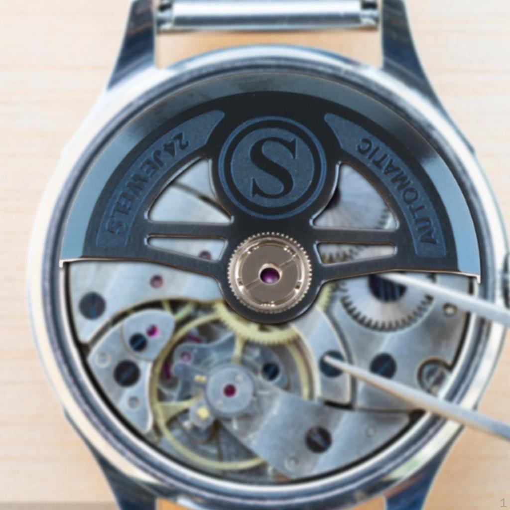 Automatic Mechanical Watch Movement Rotor Parts Professional Maintenance